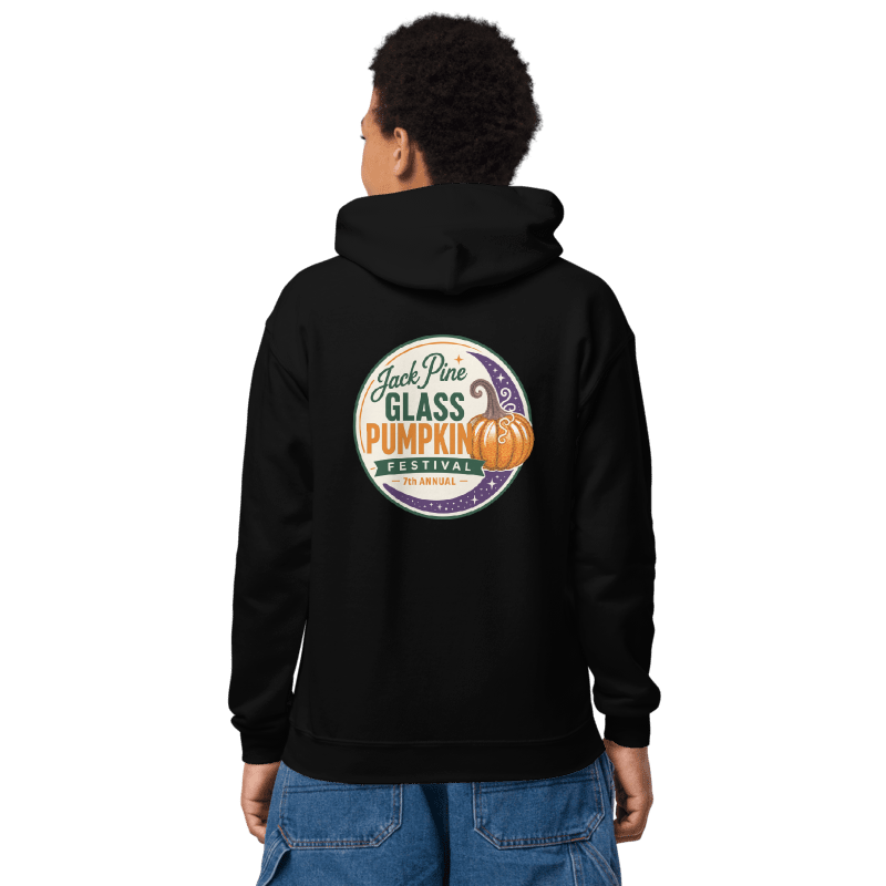 Kids Hoodie 7th Annual Jack Pine Glass Pumpkin Festival